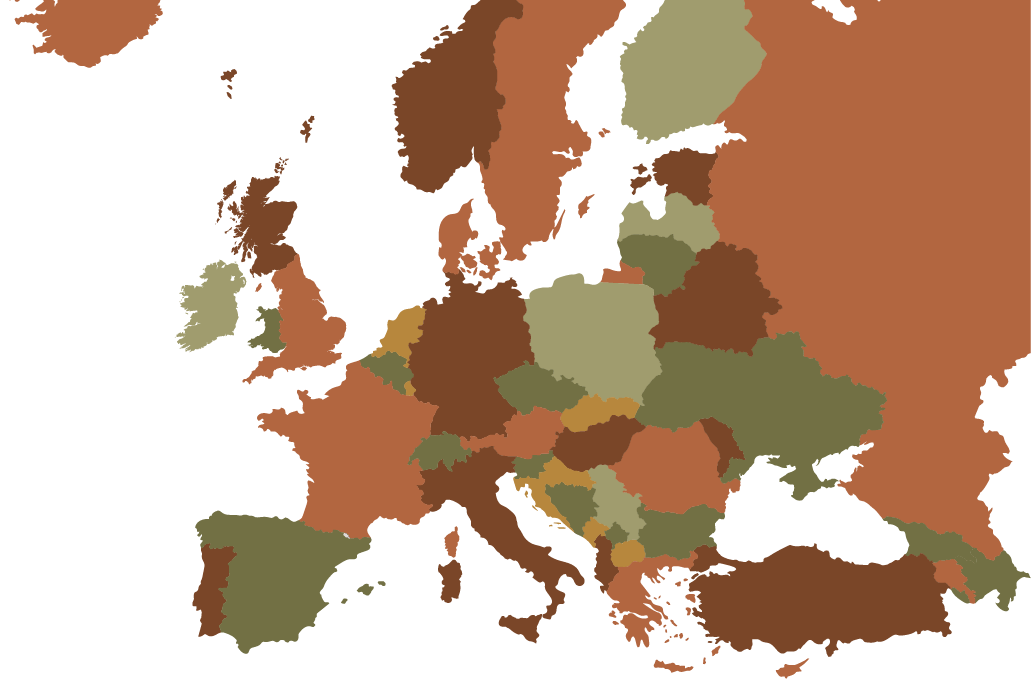 Europe map